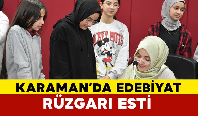 Karaman’da Kitap ve Söyleşi Dolu Bir Gün
