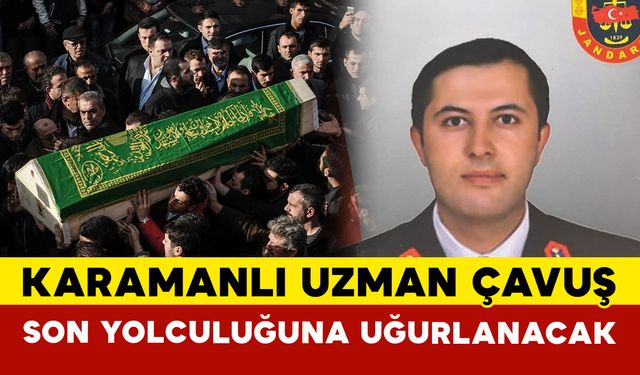 Uzman Çavuş Davarcı Son Yolculuğuna Uğurlanacak