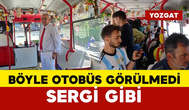 Böyle Otobüs Görülmedi: Sergi Gibi