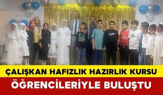 Karaman’da Hafızlık Hazırlık Kursu Öğrencileri Etkinlikte Buluştu