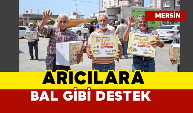 Arıcılara bal gibi destek