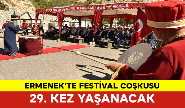 Ermenek’te Festival Coşkusu 29. Kez Yaşanacak