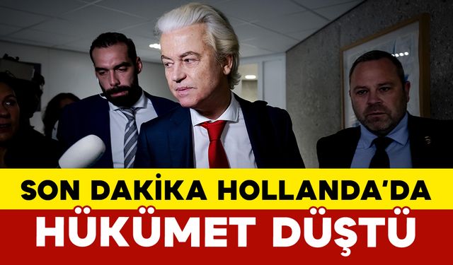 Hollanda’da Hükümet Düştü