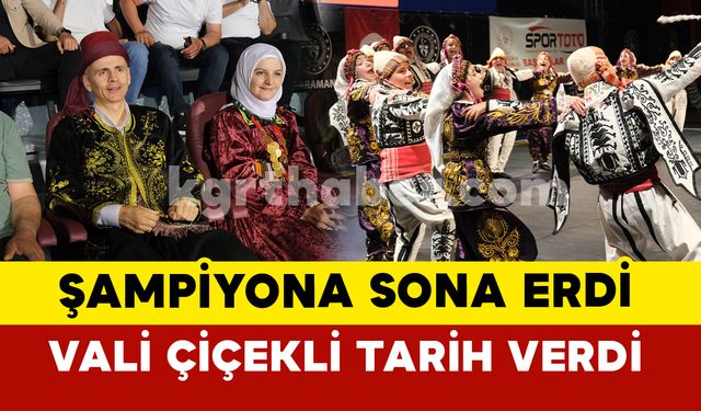 Karaman’da Şampiyona sona erdi: Vali Çiçekli tarih verdi