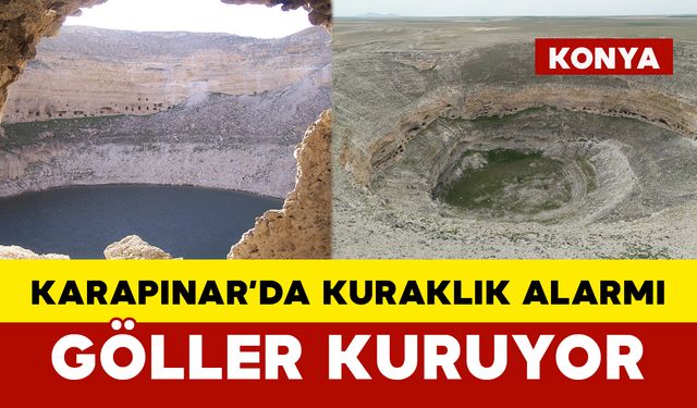 Karapınar’da Kuraklık Alarmı: Göller Kuruyor