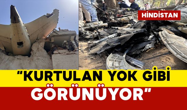 Korkunç açıklama: “Düşen uçakta kurtulan yok gibi görünüyor”