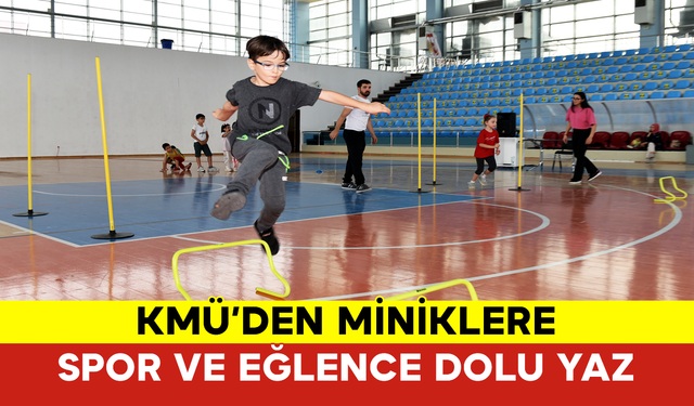 Miniklere Spor ve Eğlence Dolu Yaz