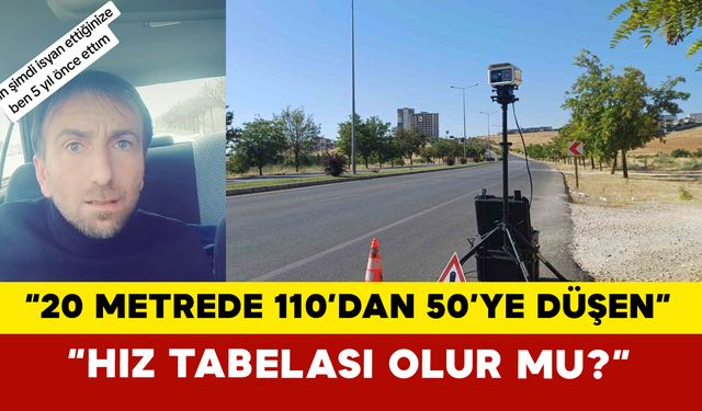 Radar ve Hız Limiti Uygulamasına Sert Tepki Gösterdi