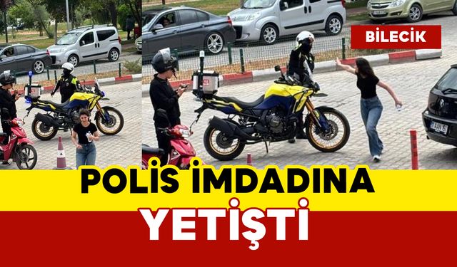 YKS sınavına polis ekipleri yetiştirdi