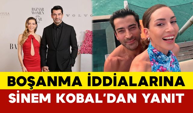 Boşanma İddialarına Sinem Kobal’dan Yanıt
