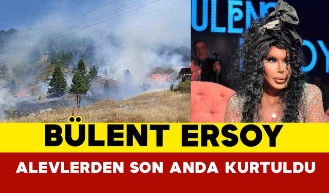 Bülent Ersoy Alevlerden Son Anda Kurtuldu