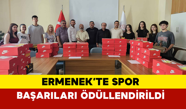 Ermenek’te Spor Başarıları Ödüllendirildi