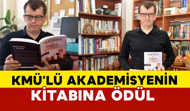 KMÜ'lü Akademisyenin Kitabına Ödül