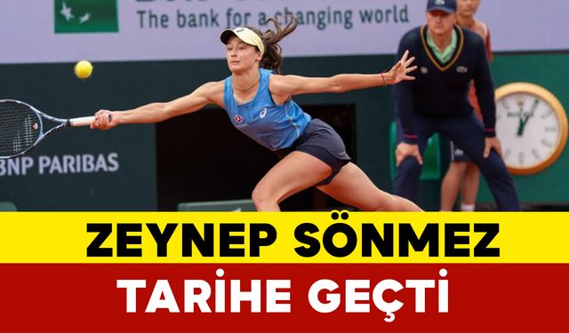 Zeynep Sönmez Tarihe Geçti: Wimbledon’da 3. Tura Yükselen İlk Türk Tenisçi