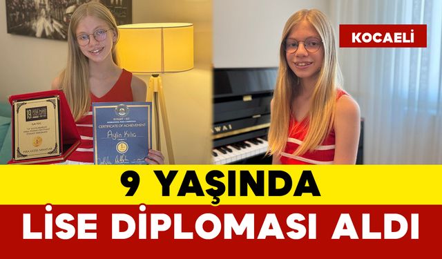 9 Yaşında Lise Diploması Aldı