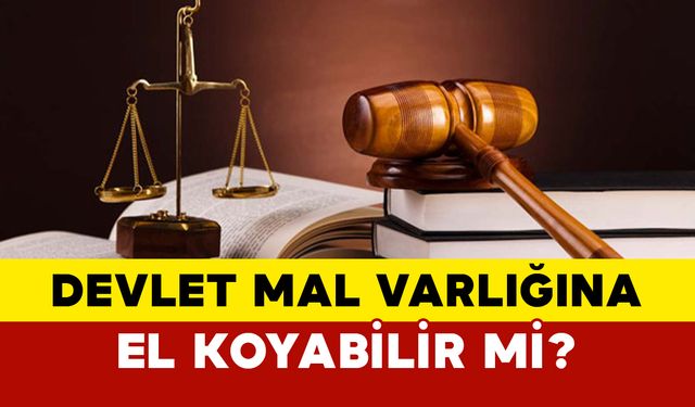 Devlet mal varlığına el koyabilir mi?