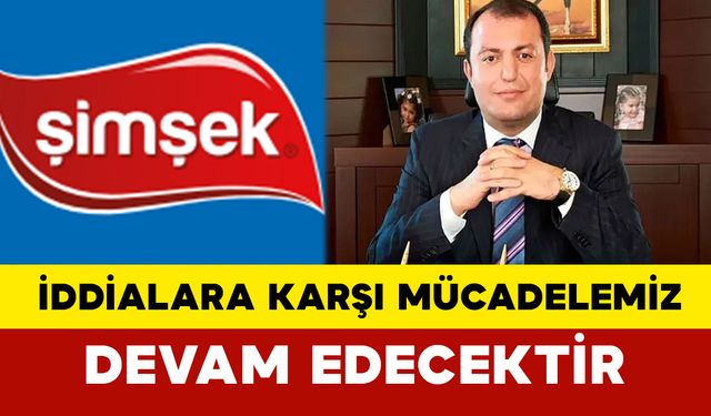 İddialara Karşı Mücadelemiz Devam Edecektir