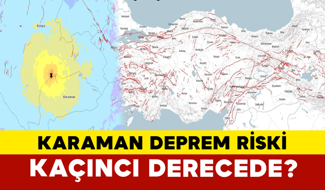 Karaman Deprem Riski Kaçıncı Derecede?