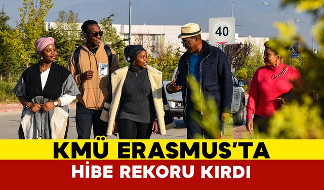 Kmü’den Erasmus+ Hibelerinde Rekor Artış