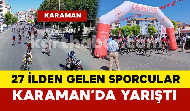 Türkiye Kupası Yol Yarışlarında 6. Etap Karaman'da Sona Erdi