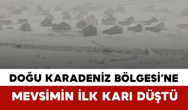 Mevsimin İlk Karı Düştü