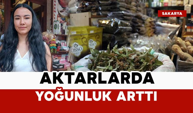 Havaların soğumasıyla aktarlarda yoğunluk yaşanıyor