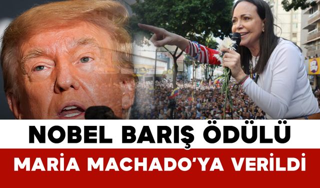 Nobel Barış Ödülü Maria Machado’ya Verildi