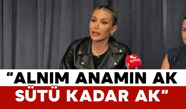 Şarkıcı İrem Derici: "Alnım ana sütüm kadar ak"