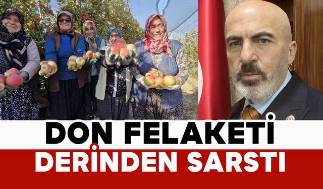 Başkan Bayram: "Don felaketi derinden sarstı"