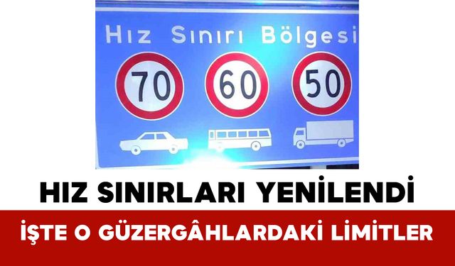 Hız Sınırları Yenilendi: 84 Güzergâhta Yeni Limitler Belirlendi