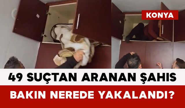 49 Suçtan Aranan Şahıs Bakın Nerde Yakalandı?