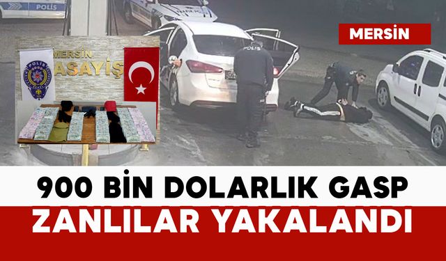 900 bin dolarlık gasp zanlıları Adana'da yakalandı