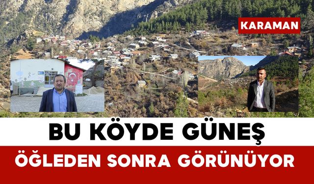Bu Köyde Güneş Öğleden Sonra Görünüyor