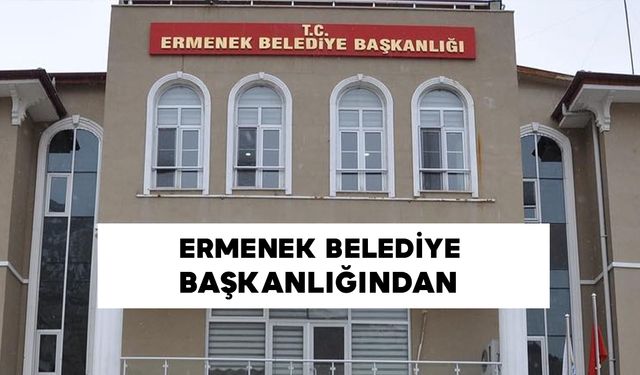 ERMENEK BELEDİYE BAŞKANLIĞINDAN