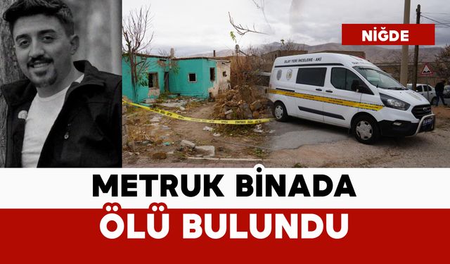 Metruk binada ölü bulundu