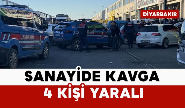 Sanayide alacak-verecek kavgası: 4 yaralı