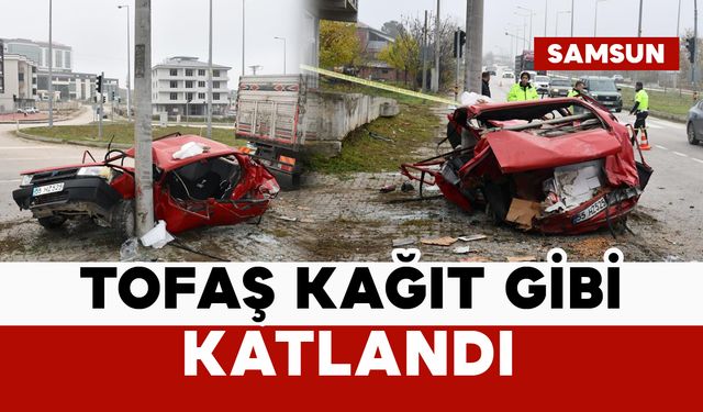 Tofaş kağıt gibi katlandı: 4 yaralı