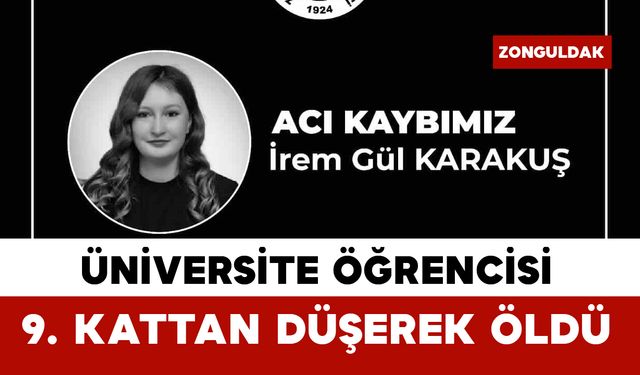 Üniversite öğrencisi yurdun 9. katından düşerek hayatını kaybetti