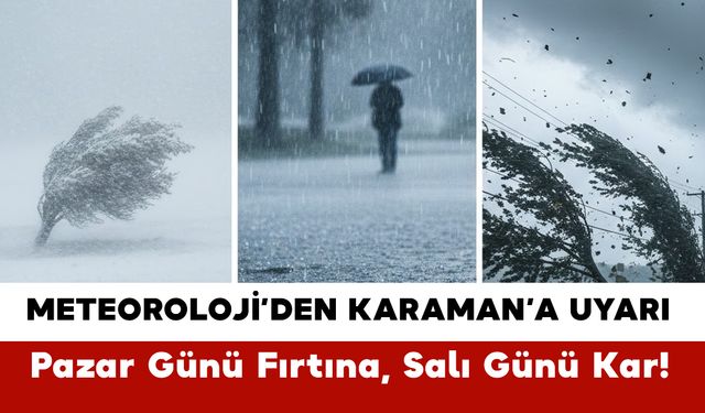 Derecenin Sıfır Altına İnmesine Hazır mısın Karaman?