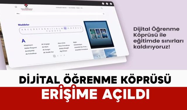 “Dijital Öğrenme Köprüsü” ile tek çatı altında toplandı