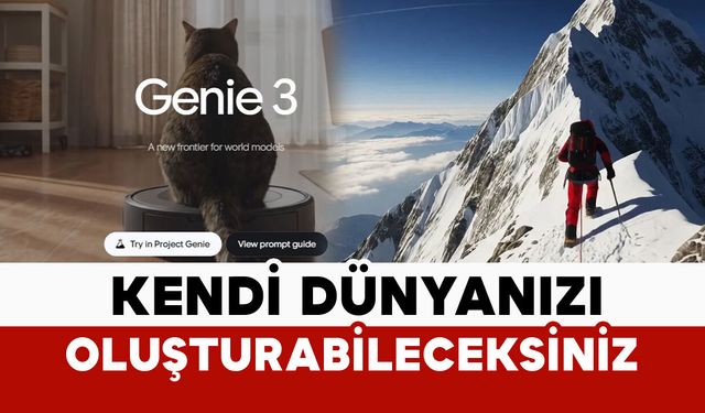 Google Genie 3’ü Duyurdu: Kendi Dünyanızı Oluşturacaksınız