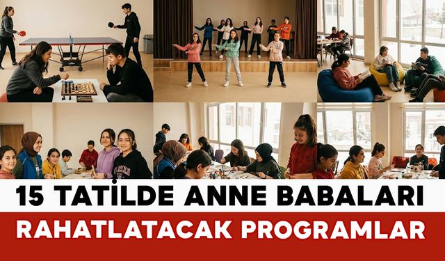 Karaman'da Çocuklara 15 Tatile Özel Programlar