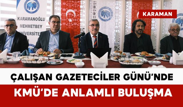 Rektör Gavgalı, Çalışan Gazetecilerin Gününü Kutladı