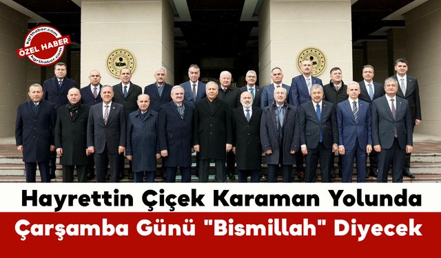 Vali Hayrettin Çiçek Karaman Yolunda