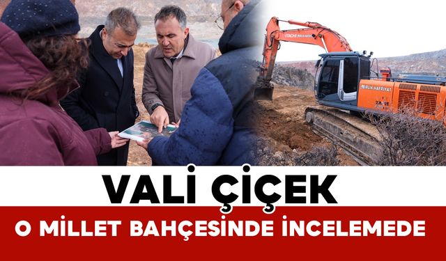 Vali Hayrettin Çiçek’ten Aktekke ve Gödet Millet Bahçelerine İnceleme
