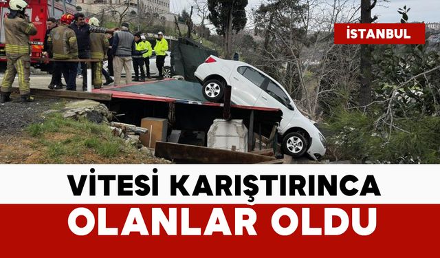 Vitesi karıştırınca olanlar oldu