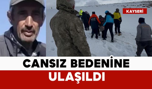 Alzaymır hastası adamın cansız bedenine ulaşıldı