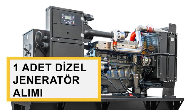 1 ADET PRİME GÜCÜ EN AZ 63 KVA STAND BY ÇIKIŞ GÜCÜ EN AZ 69 KVA DİZEL JENERATÖR ALIMI