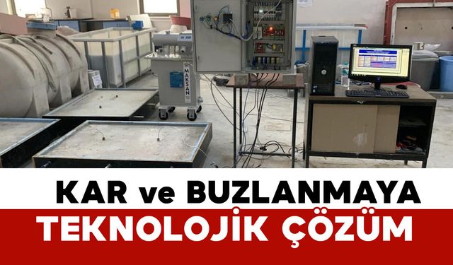 Kar ve Buzlanmaya Karşı ‘Isınabilen Beton’ Projesi: Ulaşımda Yeni Dönem