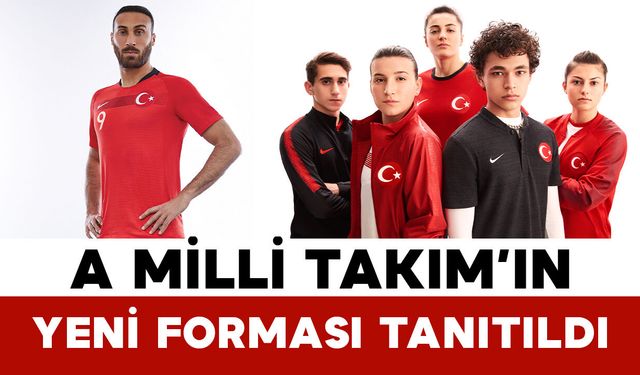 A Milli Takım’ın Yeni Forması Tanıtıldı